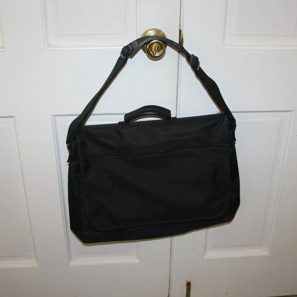 Gemline Laptop Computer Carry Messenger Bag (NEW) Black